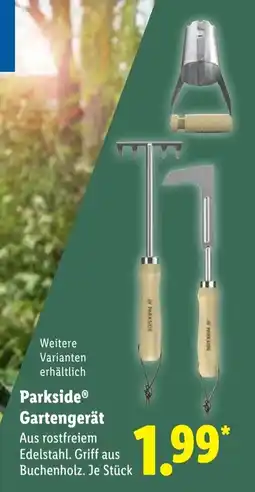 Lidl Parkside Gartengerät Angebot
