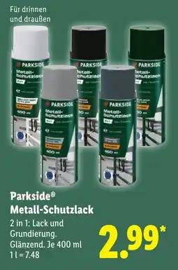Lidl Parkside Metall-Schutzlack Angebot