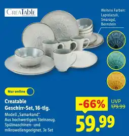 Lidl Creatable Geschirr-Set, 16-tlg. Angebot