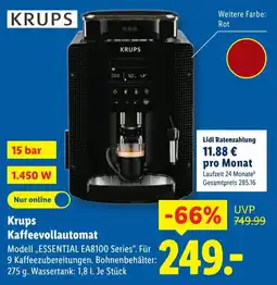 Lidl Krups Kaffeevollautomat Angebot