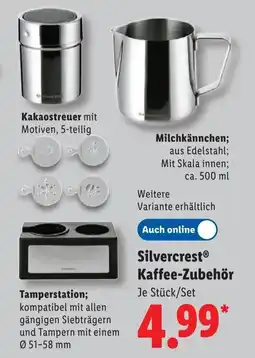 Lidl Silvercrest Kaffee-Zubehör Angebot