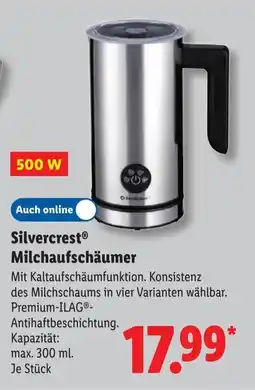 Lidl Silvercrest Milchaufschäumer Angebot
