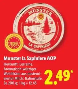 Lidl Munster la Sapiniere AOP Angebot