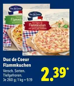 Lidl Duc De Coeur Flammkuchen Angebot