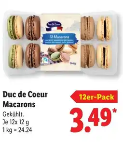 Lidl Duc de Coeur Macarons Angebot