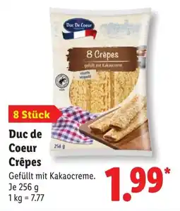 Lidl Duc De Coeur Crêpes Angebot
