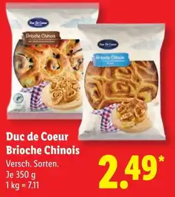 Lidl Duc de Coeur Brioche Chinois Angebot