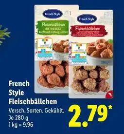 Lidl French Style Fleischbällchen Angebot