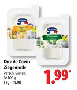 Lidl Our De Coeur Ziegenrolle Angebot