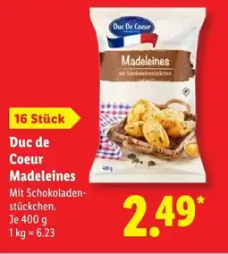 Lidl Duc de Coeur Madeleines Angebot