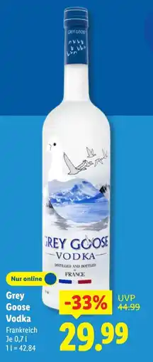 Lidl Grey Goose Vodka Angebot
