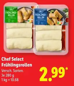 Lidl Chef Select Frühlingsrollen Angebot