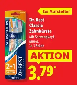 Lidl Dr. Best Classic Zahnbürste Angebot