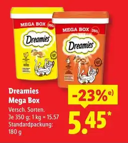 Lidl Dreamies Mega Box Angebot