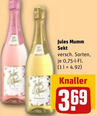 REWE Jules Mumm Sekt Angebot
