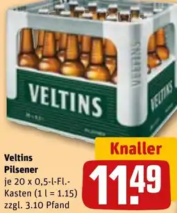 REWE Veltins Pilsener Angebot