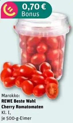 REWE REWE Beste Wahl Cherry Romatomaten Angebot