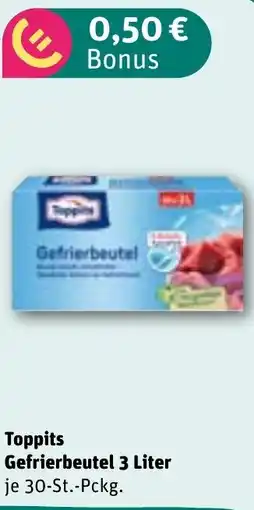 REWE Toppits Gefrierbeutel Angebot