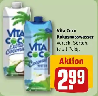 REWE Vita Coco Kokosnusswasser Angebot