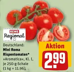REWE Mini Roma Rispentomaten Angebot