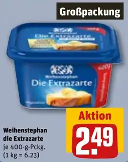 REWE Weihenstephan die Extrazarte Angebot