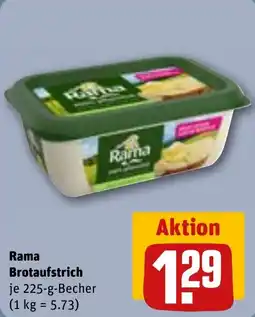 REWE Rama Brotaufstrich Angebot