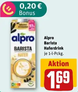 REWE Alpro Barista Haferdrink Angebot