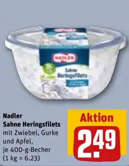REWE Nadler Sahne Heringsfilets Angebot