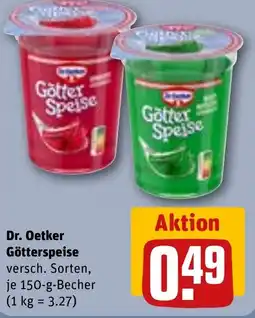 REWE Dr. Oetker Götterspeise Angebot