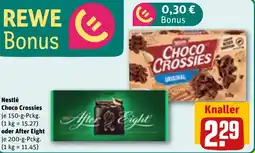 REWE Nestlé Choco Crossies oder After Eight Angebot