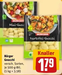 REWE Bürger Gnocchi Angebot