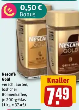 REWE Nescafé Gold Angebot