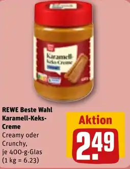 REWE REWE Beste Wahl Karamell-Keks- Creme Angebot
