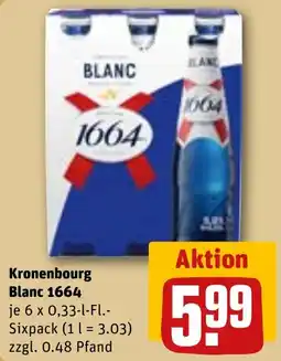 REWE Kronenbourg Blanc 1664 Angebot