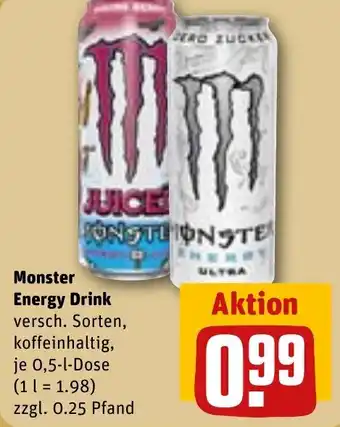 REWE Monster Energy Drink Angebot