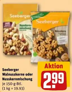 REWE Seeberger Walnusskerne oder Nusskernmischung Angebot
