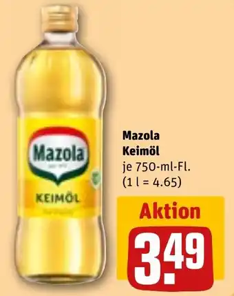 REWE Mazola Keimöl Angebot
