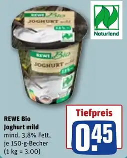REWE REWE Bio Joghurt mild Angebot