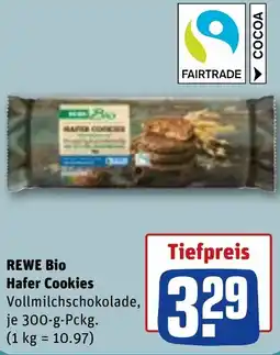 REWE REWE Bio Hafer Cookies Angebot