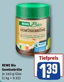 REWE REWE Bio Gemüsebrühe Angebot