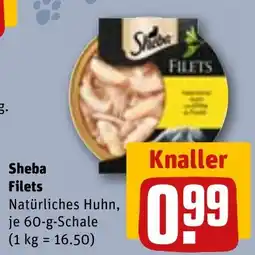 REWE Sheba Filets Angebot