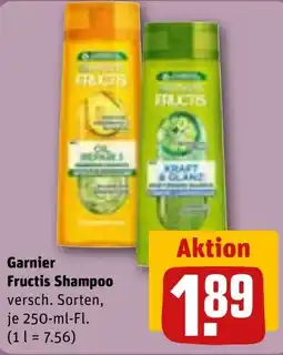 REWE Garnier Fructis Shampoo Angebot