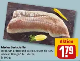 REWE Frisches Seelachsfilet Angebot
