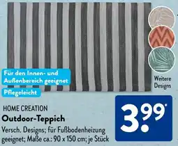 Aldi Süd HOME CREATION Outdoor-Teppich Angebot