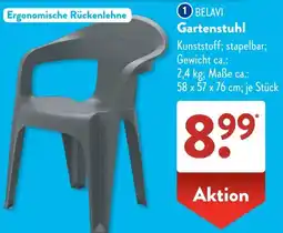 Aldi Süd BELAVI Gartenstuhl Angebot