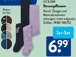Aldi Süd LILY & DAN Strumpfhosen Angebot