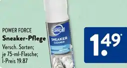 Aldi Süd POWER FORCE Sneaker-Pflege Angebot