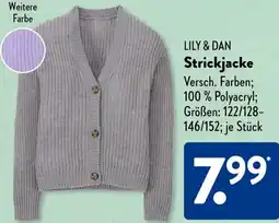 Aldi Süd LILY & DAN Strickjacke Angebot