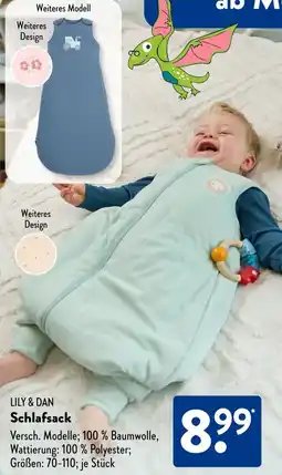 Aldi Süd LILY & DAN Schlafsack Angebot