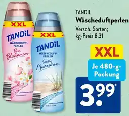 Aldi Süd TANDIL Wäscheduftperlen Angebot